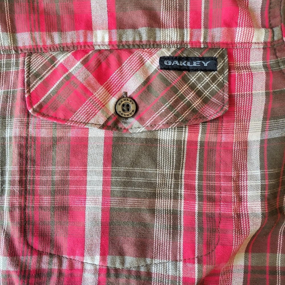 Oakley Button Down Plaid - image 4